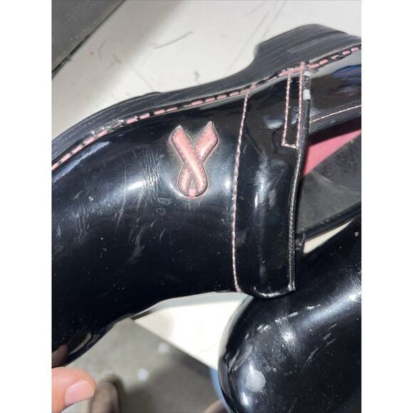 Dansko‎ Womens Breast Cancer Pink Ribbon Clogs Size 11 US 42 Nursing EUC - Picture 8 of 9
